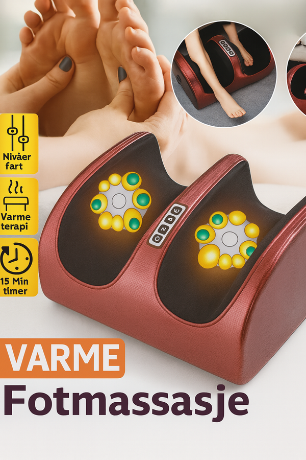 Elektrisk Fotmassasje og Varmepleie